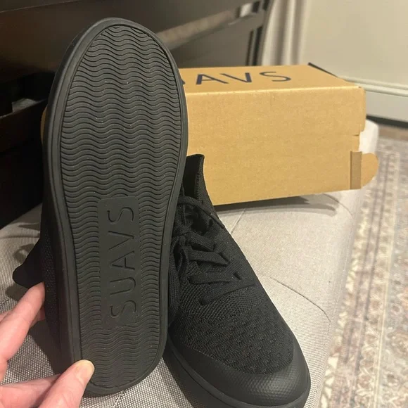 SUAVS women Black High-Top Shoes - BRAND NEW - Picture 6 of 11